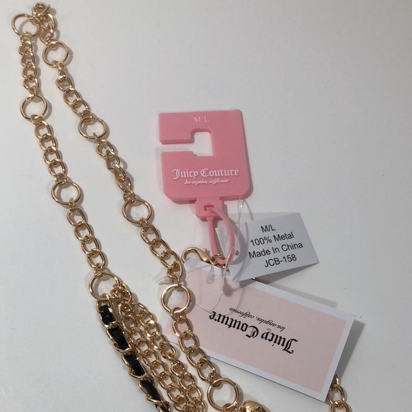 Juicy couture waist Chain Belt - Picture 7 of 8